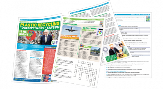 Engage Printables activities based on a climate change news article