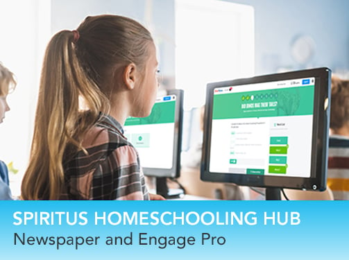 Spiritus Home Schooling Hub - Newspaper and Engage Pro