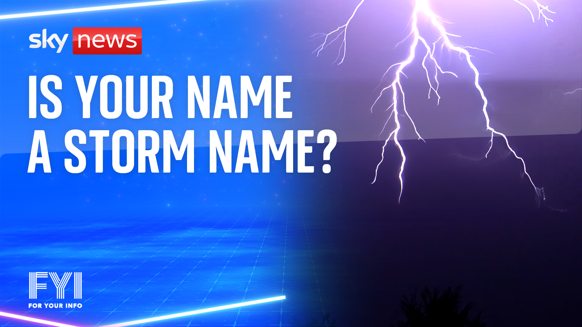 OMG! Is your name a storm name? (0053) First News Education